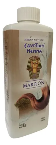 Egyptian Henna Matizador Polvo X 90 Tono MARRON COLOR