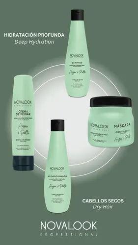 Acondicionador Novalook Argan Y Palta 760ml Cabellos Secos