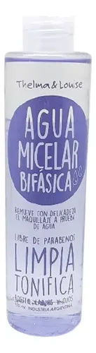 Agua Micelar Desmaquillante Bifasica Thelma Y Louise