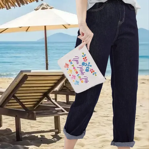 Bolsa De Maquillaje Cosmético Levlo Coco Miguel Un Poco Loco