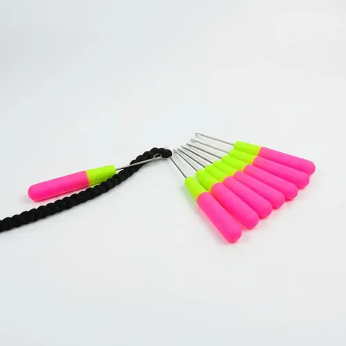 Aguja Para Colocar Extensiones De Pelo, Trenzas O Rastas