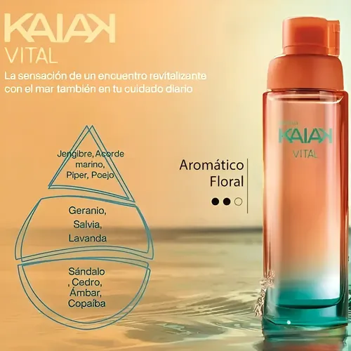 Kaiak Vital Femenino Edt 100 Ml. Natura