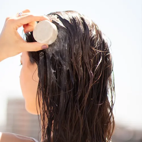 Shampoo Sólido Nyübu Small – Cabello Mixto: Caléndula + Jazmín – 50 Gr