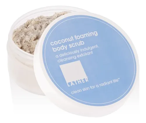 Exfoliante Corporal Espumoso Suave De Coco Lather 120 Ml