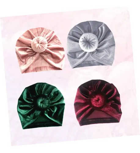Good 4piezas Gorro Turbante For Niño Niña Accesorios