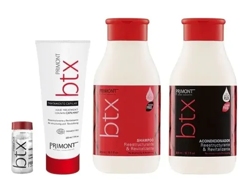 Shampoo Btx Reestructurante Revitalizante – Primont 400ml