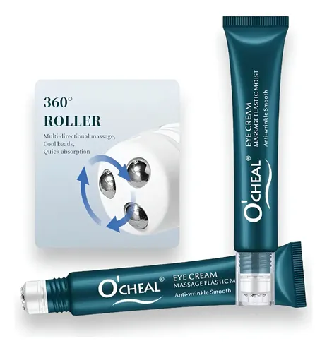 Crema Contorno Ojos Antiojeras Roller 360° Reparadora Todo Tipo De Piel Día/noche