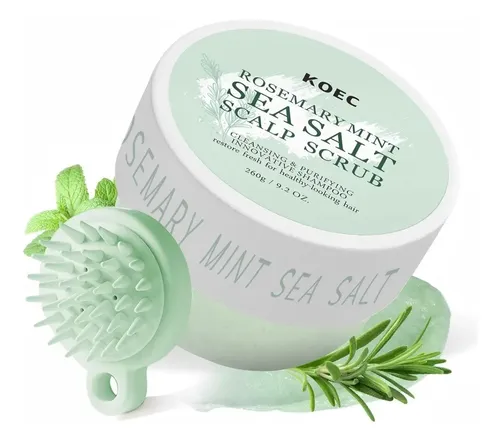 Rema Exfoliante Para El Cabello Koec Con Romero +cepillo250g Algodón