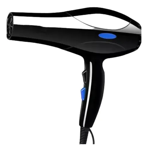 Secador De Pelo Profesional Frio Calor 1000w Color Negro
