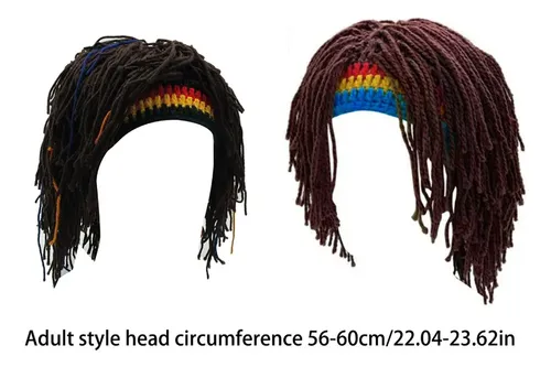 / Pelucas Tejidas Con Gorro For Barba (1 #mold), Estilo K