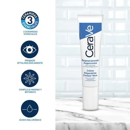 Cerave Crema Contorno De Ojos Reparadora 14ml Fcia Fabris