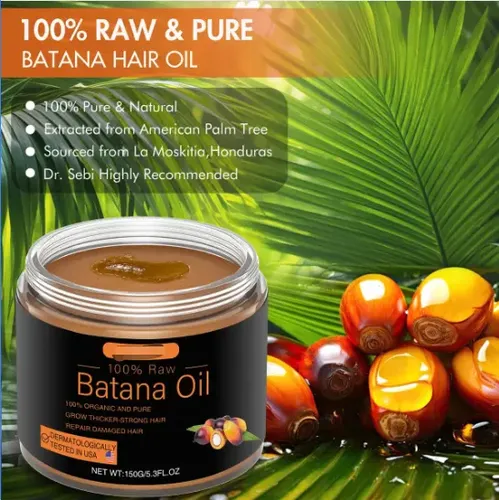 Aceite De Batana Crudo Para El Crecimiento Del Cabello Puro
