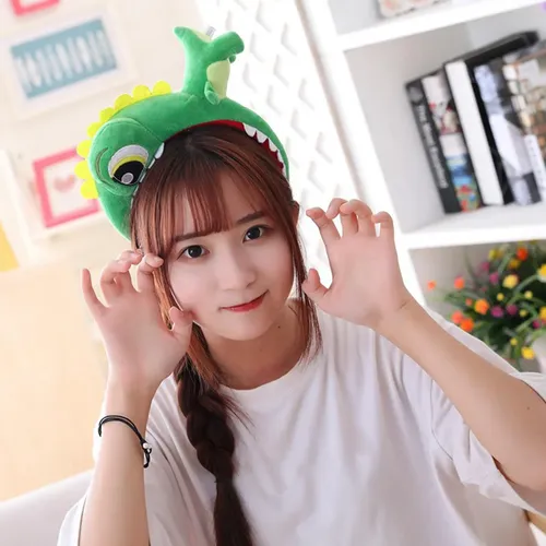 Novedad Cosplay Diadema Pelo Aro Felpa Lindo Para Www