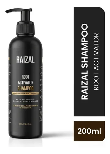 Shampoo Anticaída Hombre Raizal Activador De Raíces 200ml