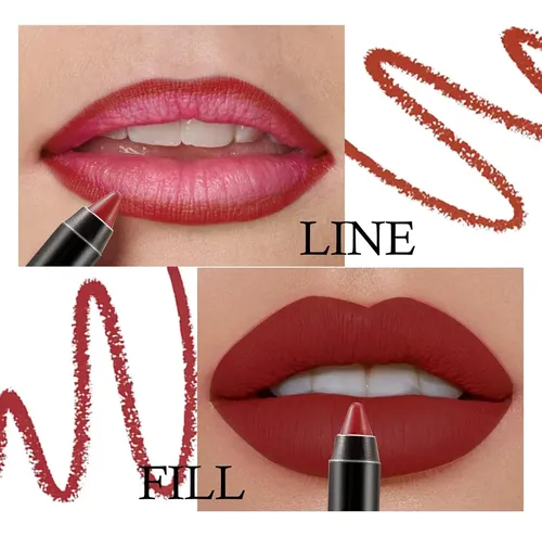 Lápiz Labial Delineador Mate Boobeen D5223-006-f 0.35 Oz