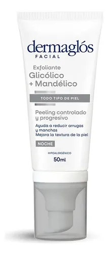 Dermaglós Exfoliante Glicólico+ Mandélico Efecto Peeling 50m Madura Noche