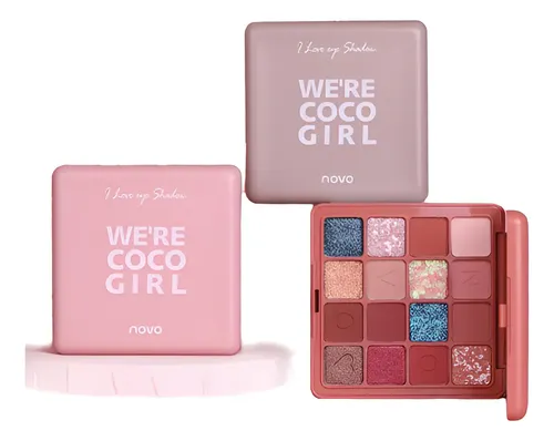 Paleta Were Coco Girl 16 Sombras Para Ojos Color Tono 2