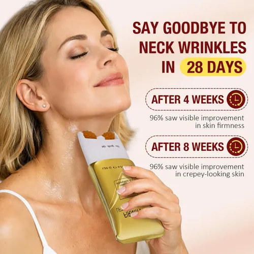 Neck Firming Cream With Roller, Collagen Peptide Anti Aging 4.23 Fl Oz (pack Of 1)