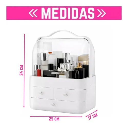 Organizador Maquillaje Portatil Escritorio Porta Cosmetico