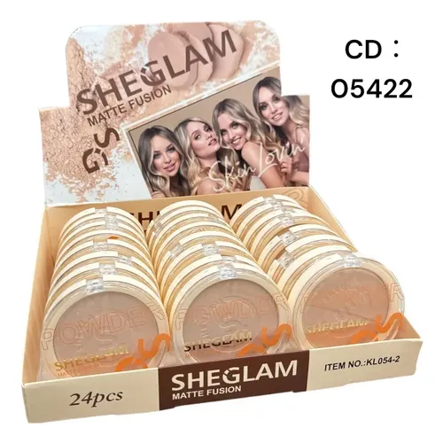 Polvo Compacto Sheglam Matte Fusion 10g
