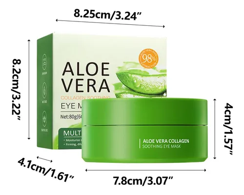 Womascarilla De Aloe Para Debajo De Los Ojos, 2 Parches Calm