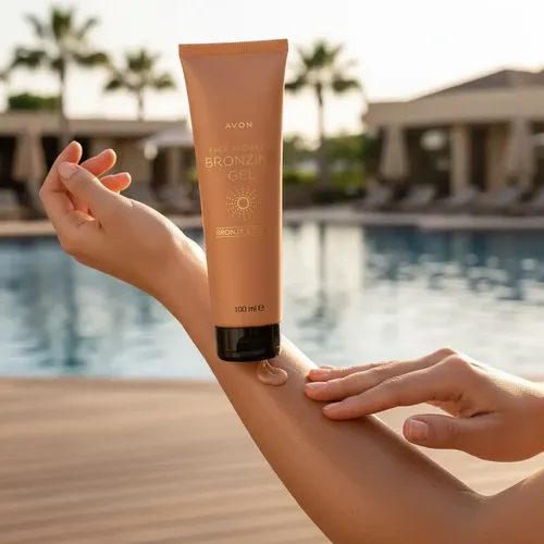 Avon Gel Autobronceante Bronze & Glow 100g – Rostro Y Cuerpo