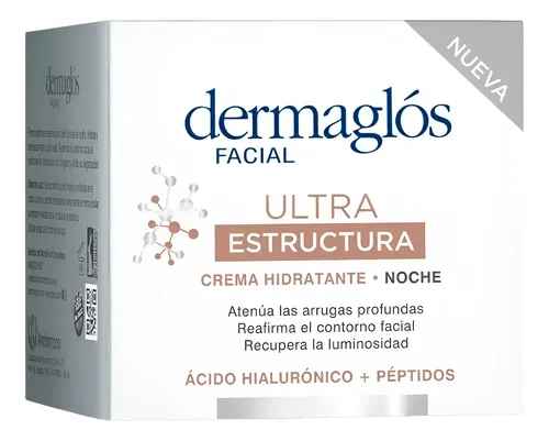 Dermaglós Crema Facial Hidratante Noche Ultra Estructura 50g