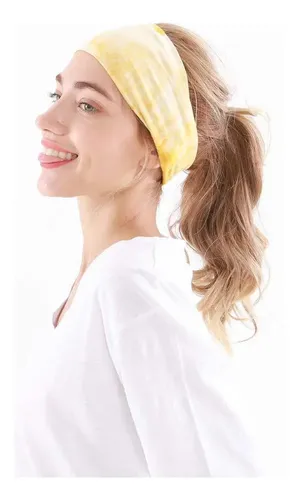 Diademas For El Cabello Con Teñido Anudado For Yoga For