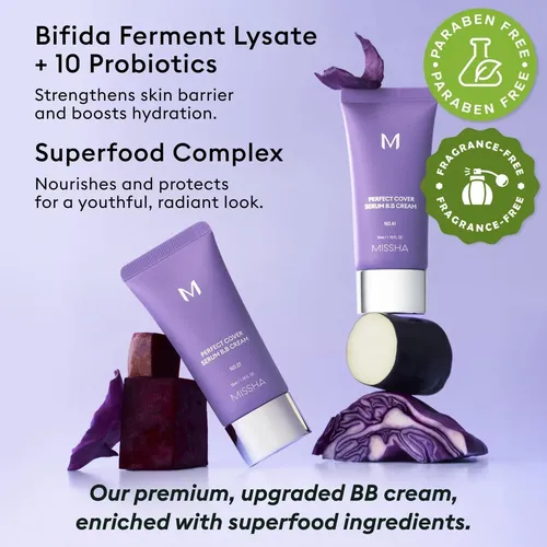 Bb Serum Missha M Perfect Cover No.19 Ivory