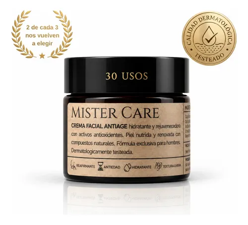 Crema Facial Anti Age Masculina Mister Care