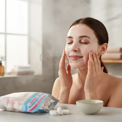 Mascarilla Comprimida Facial Pastillas X 100 Unidades