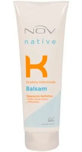 Kit Nov Native Keratina Shampoo + Balsam + Nutrición