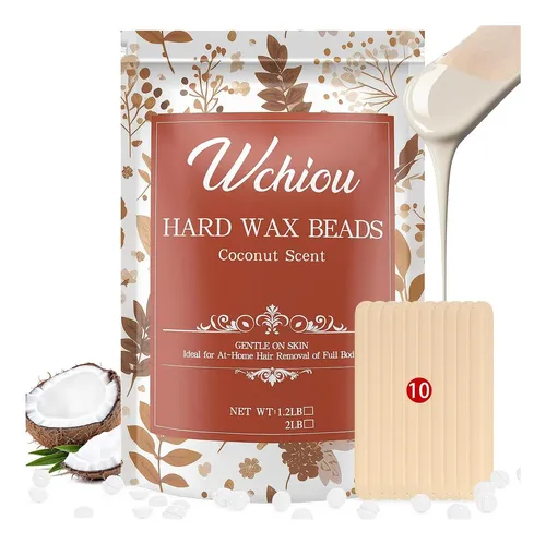 Depilación En Gránulos De Cera Dura Qultivo 32 Oz Coco