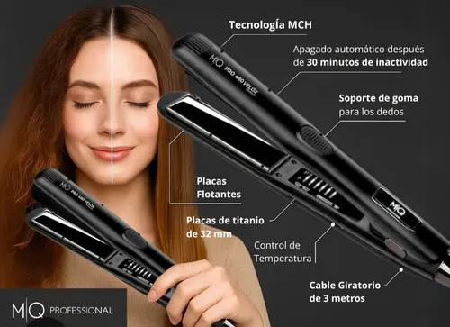 Planchita De Pelo Alisado Prof Mq Professional 480 Velox