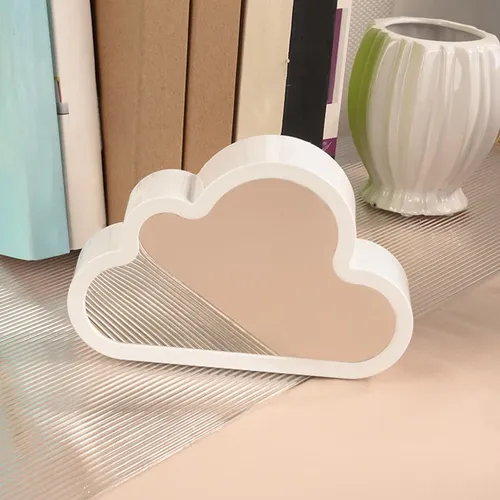 Lámpara De Espejo De Maquillaje Hecha A Mano Diy Clouds Nigh