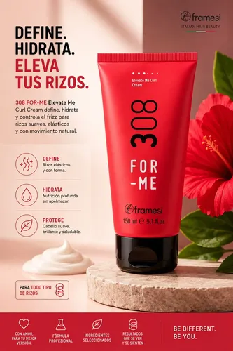 Framesi For Me 308 Crema De Peinar Rulos