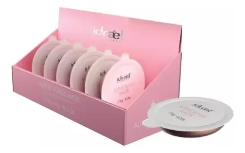 Mascarilla Facial Parches Celulas Madre Rosas Alpinas Idraet Todo Tipo De Piel