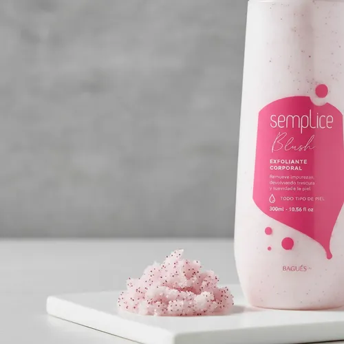 Exfoliante Corporal Semplice Blush Bagués 300ml