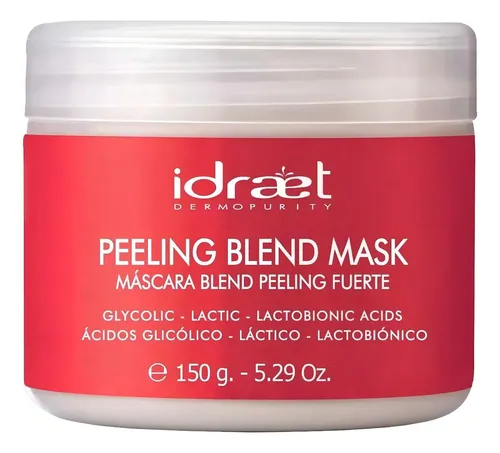 Idraet Peeling Blend Mascara Fuerte Blanqueador Todo tipo de Piel 150g