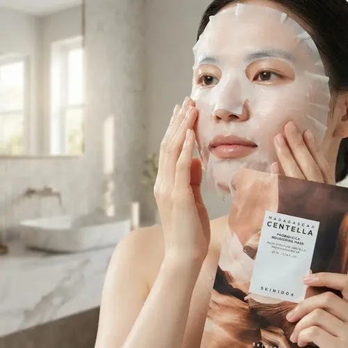 Skin1004 Madagascar Centella Probio-cica Nourishing Mask 1pz Tipo de piel Todo tipo de piel