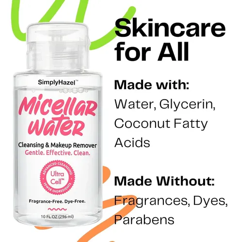 Agua Micelar Facial Suave Simply Hazel 400ml
