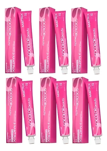 Combo 6 Tinturas Socolor Beauty X90g Matrix L’oreal