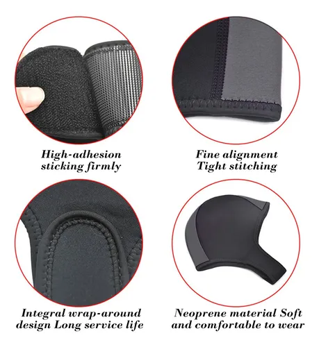 Máscara De Buceo Con Capucha De Neopreno 3 Mm, Elegante