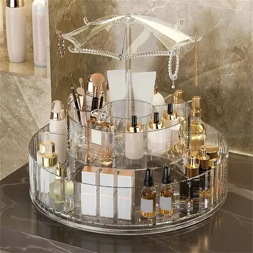 Organizador De Maquillaje Giratorio
