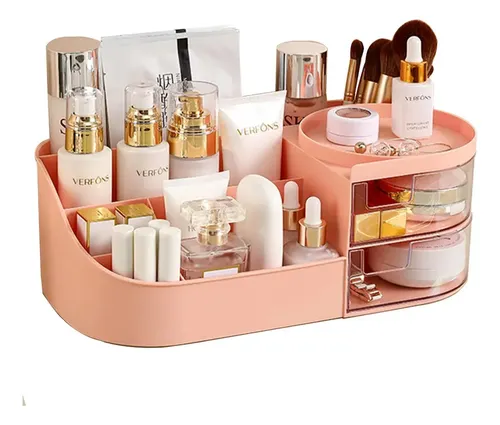 Organizador Maquillaje Con Cajones Belleza Porta Cosmeticos