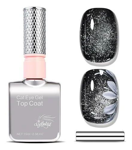 Esmalte En Gel 5 En 1 Eye Cat 15ml, Brillo Y Magnetismo