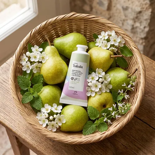 Natura Tododia Crema Para Manos Flor De Pera Y Melisa 50 Ml