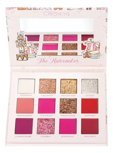 Paleta De Sombras Cascanueces Beauty Creations Color De La Sombra Navideños