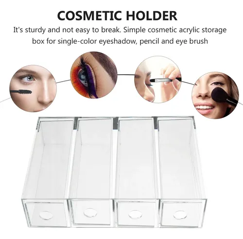 Estuche De Almacenamiento Para Sombras De Ojos, 1 Unidad, Ti