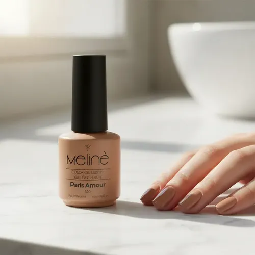 Meline Esmalte Semipermanente Gel Led/uv 399 Paris Amour